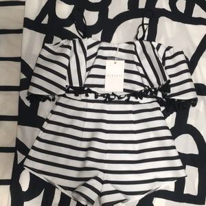 NWT RUNAWAY THE LABEL Romper
